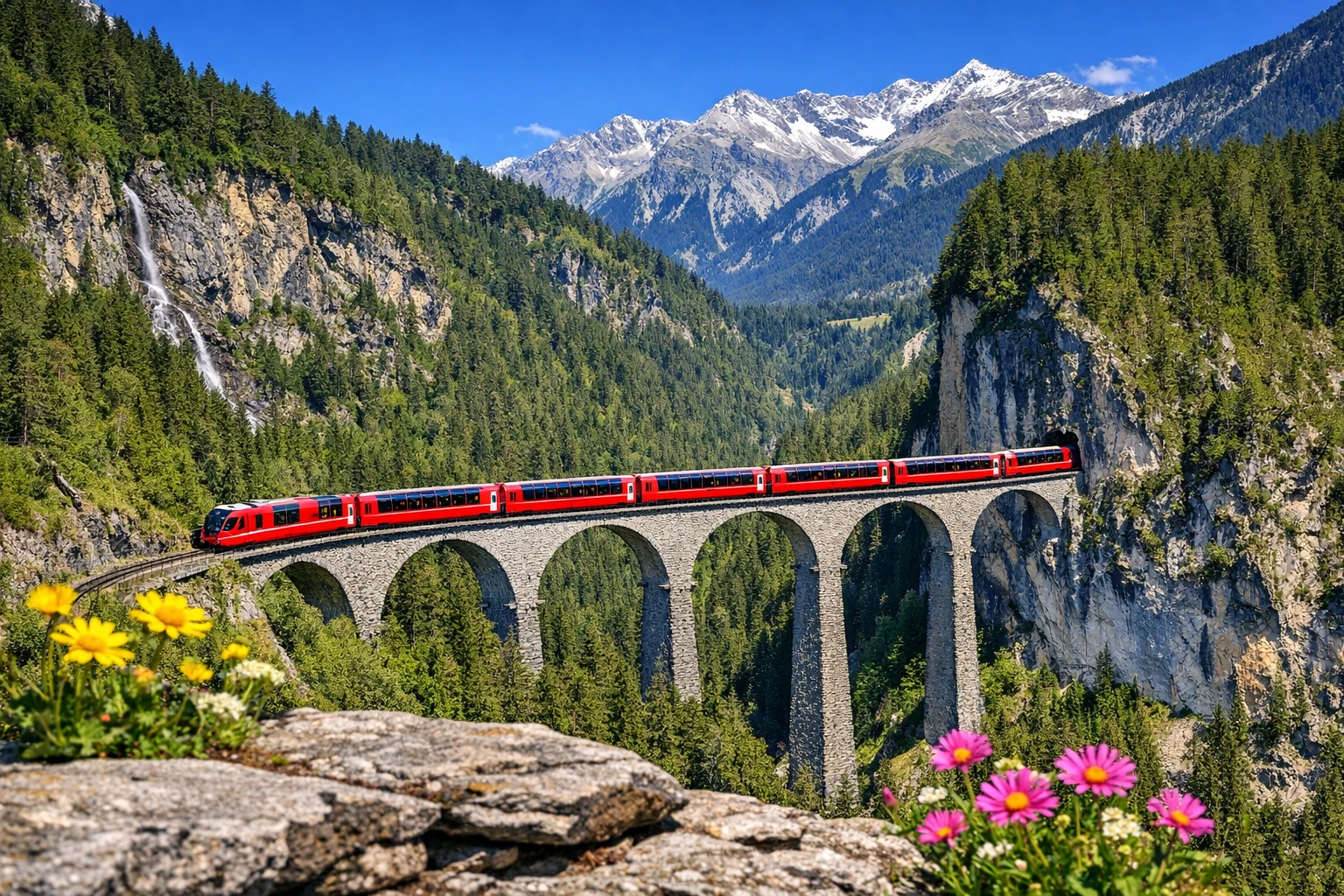 Évasions en Train : 5 Itinéraires Pittoresques Idéaux pour les Seniors